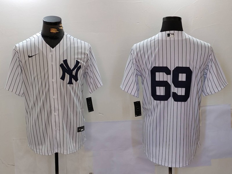 Men's New York Yankees #69 Manny Fresh White Cool Base Stitched Baseball Jersey Men's New York Yankees #69 Manny Fresh White Cool Base Stitched Baseball Jersey